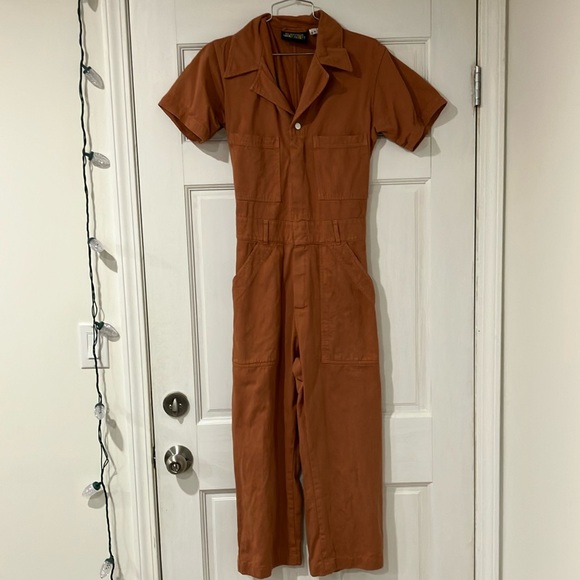 SOLD. Big Bud Press Short Sleeved Jumpsuit, sz S - Picture 4 of 4
